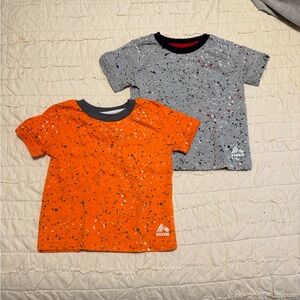 RBX Kids' Orange and Gray Short Sleeve Tees